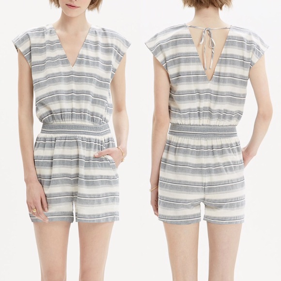 Madewell Other - Madewell Swim Cover-Up Romper Sz XS EUC